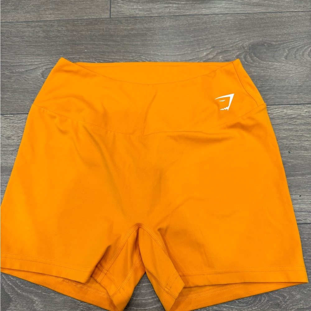 Orange Gymshark Shorts